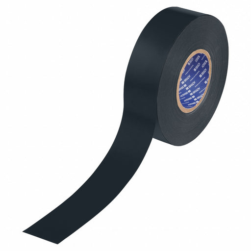 Floor Marking Tape Black 2 W 100ft