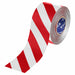 Floor Marking Tape Red/White 4 W 100ft