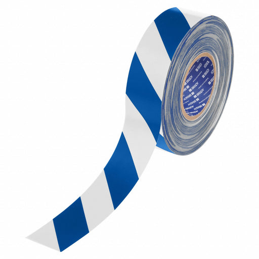Floor Marking Tape Blue/White 2 W 100ft