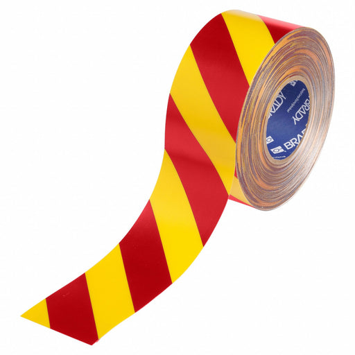 Floor Marking Tape Red/Ylw 3 W 100ft