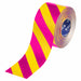 Floor Marking Tape Pink/Ylw 2 W 100ft