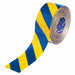 Floor Marking Tape Blue/Ylw 3 W 100ft