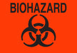 Lbls BIOHAZARD 3.5x5 Sign