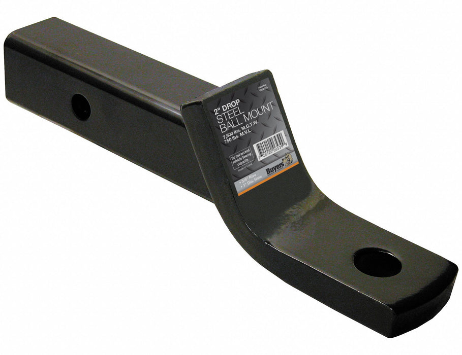 Ball Mount 8 in L Carbon Steel
