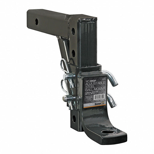 Ball Mount 12 7/8 in L Carbon Steel