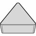 Triangle Turning Insert TPU Carbide