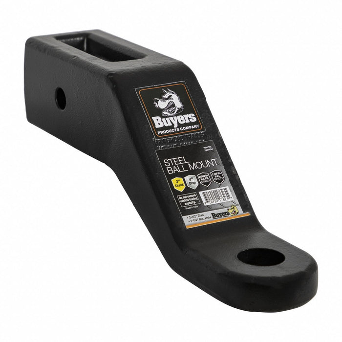 Ball Mount 9 in L Forged Steel