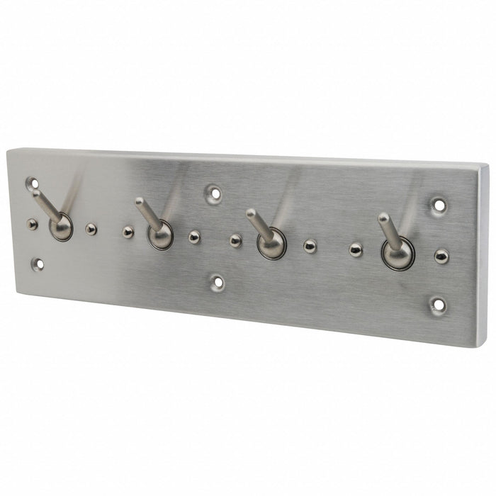 Clothes Hooks SS Satin 5 1/2 in W