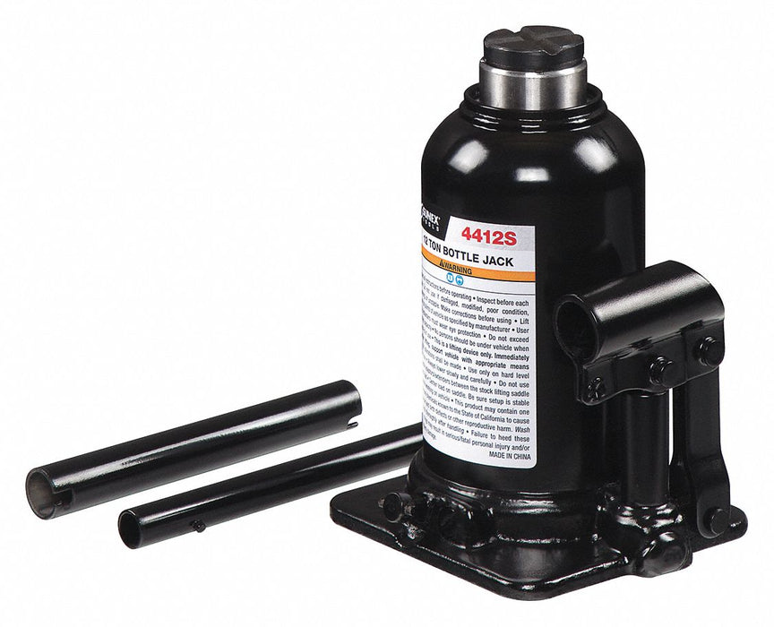 Fully Welded Short Bottle Jack 12 tons