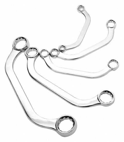 Half Moon Wrench Set SAE 5 pcs.