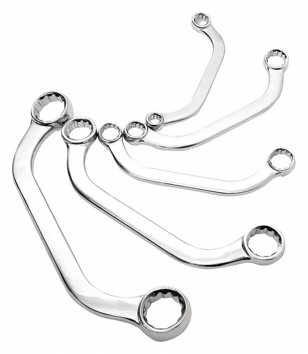 Half Moon Wrench Set SAE 5 pcs.