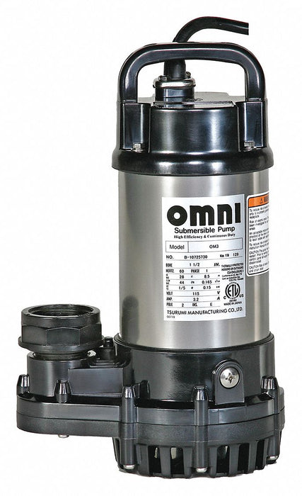 Corrosion Resistant Sump Pump 1/5 HP
