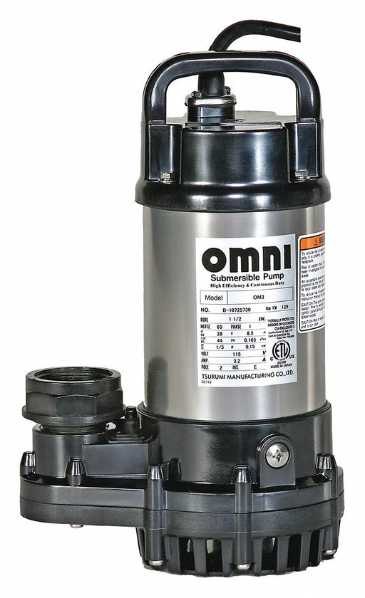 Corrosion Resistant Sump Pump 1/5 HP