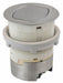 Ktcn Cntr Rcpt Flush Alum 15A Kit