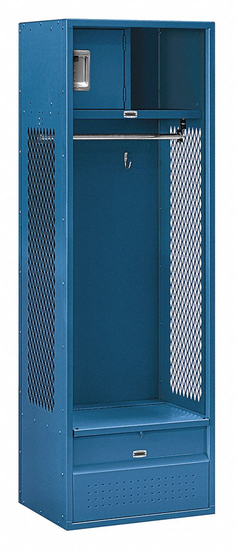 Open Access Locker 24Wx72Hx18 D Blue