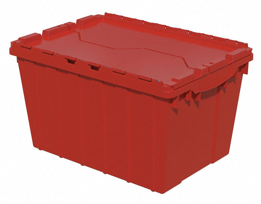 F8959 AttachedLidTote 21.5inL 15.25inW Red