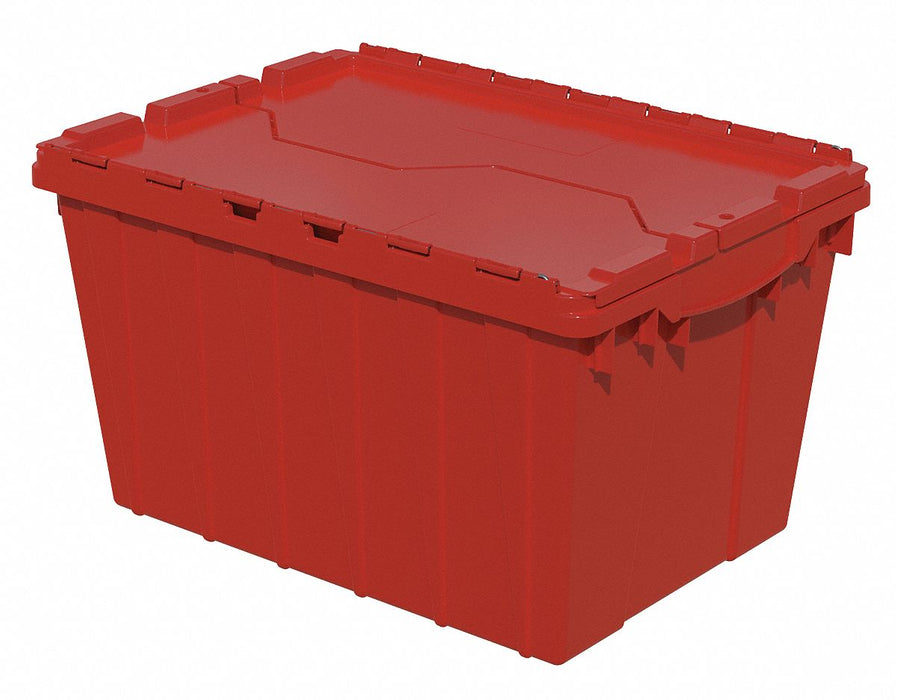 F8959 AttachedLidTote 21.5inL 15.25inW Red
