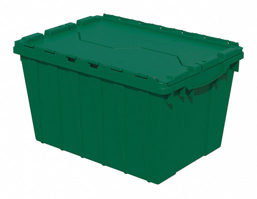 F8959 AttachedLidTote 21.5inL 15.25inW Green