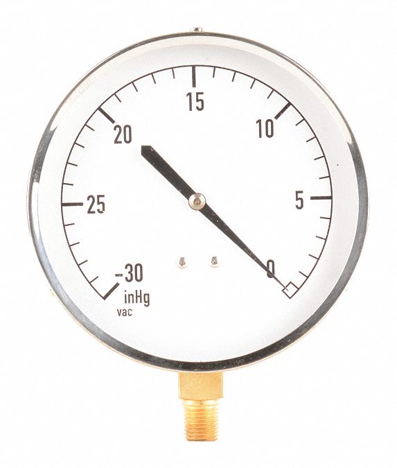 G3995 Vacuum Gauge Mechanical Cont 4-1/2 In