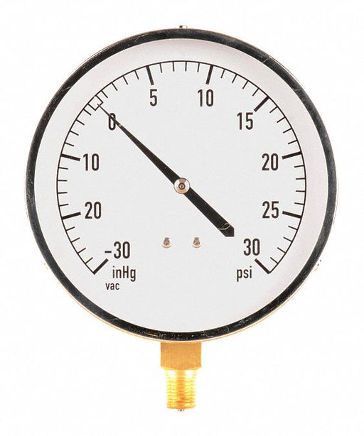 G3995 Pressure Gauge Mechanical Cont 4-1/2 In