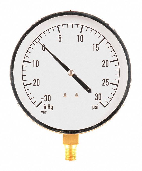 G3995 Pressure Gauge Mechanical Cont 4-1/2 In