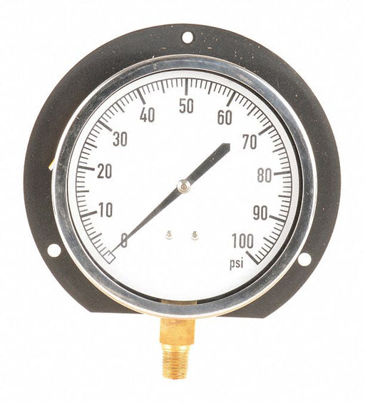 G3996 Pressure Gauge Mechanical Cont 4-1/2 In