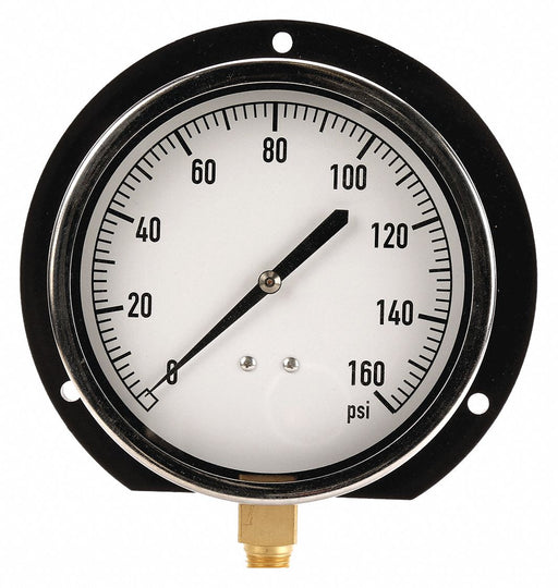 G3996 Pressure Gauge Mechanical Cont 4-1/2 In