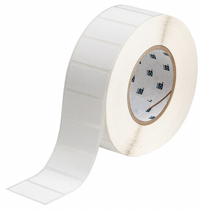 Pre-Cut Label Stock Roll White Matte