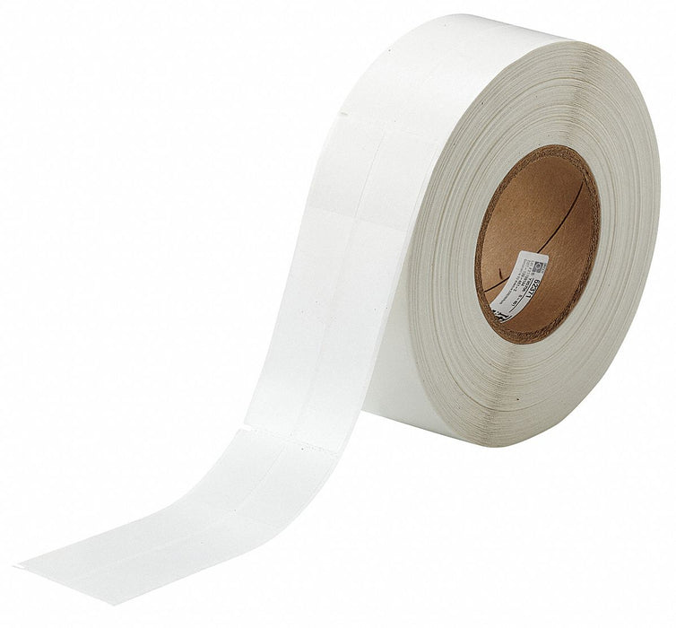Pre-Cut Label Stock Roll White Matte