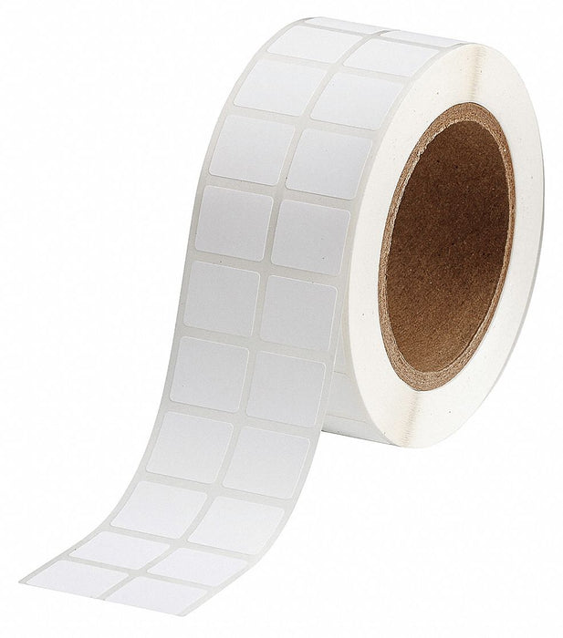 Pre-Cut Label Stock Roll White Matte