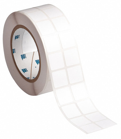 Pre-Cut Label Stock Roll White Matte
