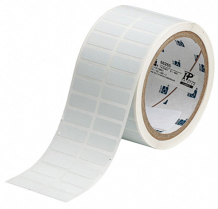 Pre-Cut Label Stock Roll White Matte