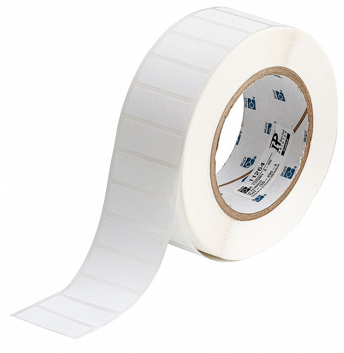 Pre-Cut Label Stock Roll White Matte