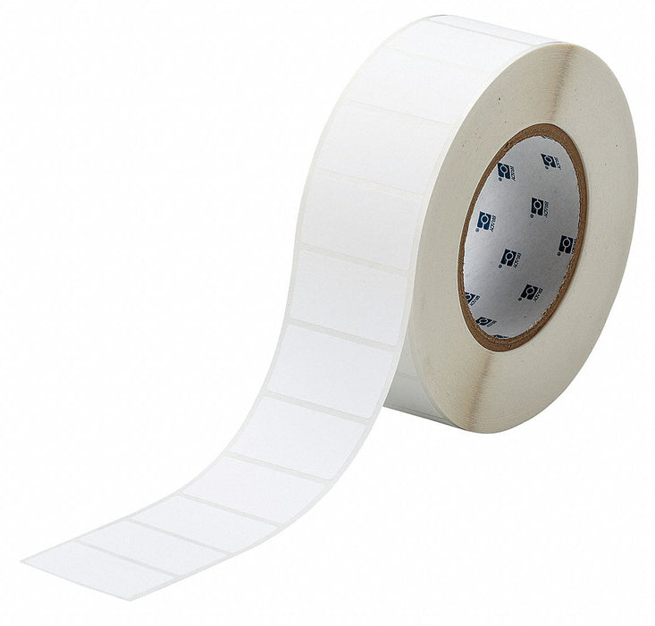 Pre-Cut Label Stock Roll White Matte