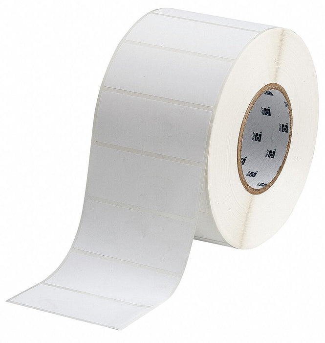 Pre-Cut Label Stock Roll White Matte