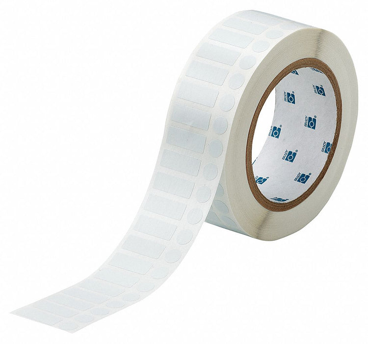 Pre-Cut Label Stock Roll White Matte