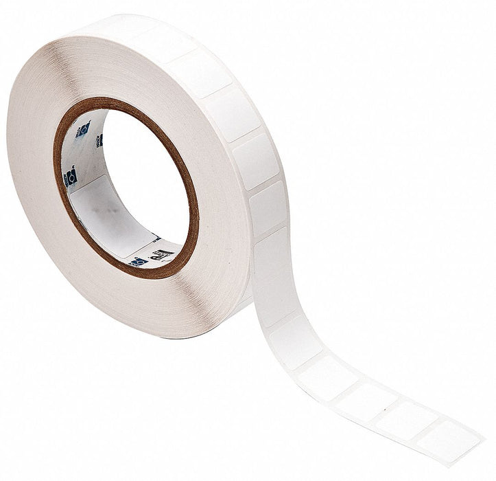 Pre-Cut Label Stock Roll White Matte