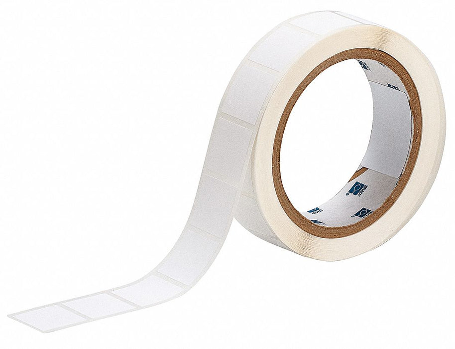 Pre-Cut Label Stock Roll White Matte