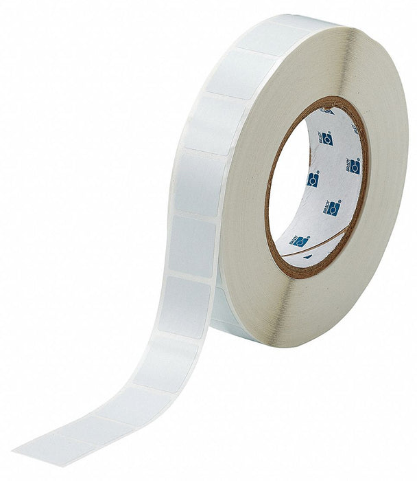 Pre-Cut Label Stock Roll White Matte