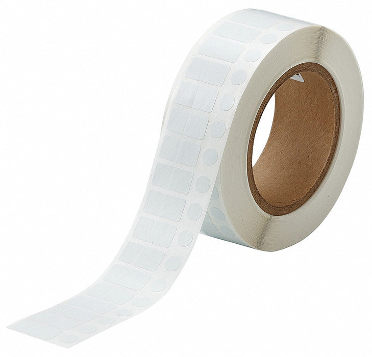 Pre-Cut Label Stock Roll White Matte
