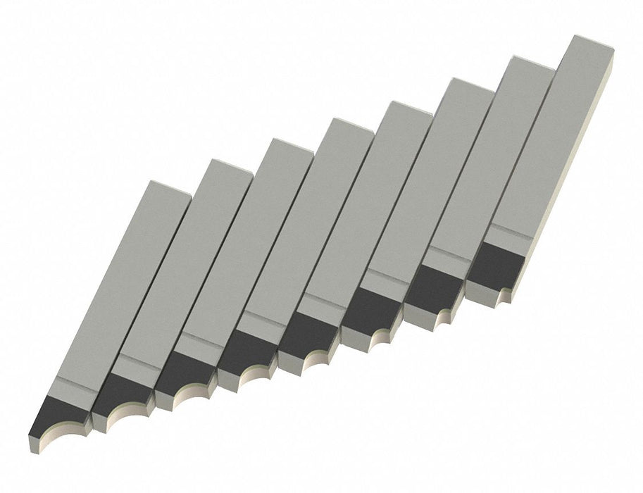 Lathe Tool Bit Set 8pc Carbide