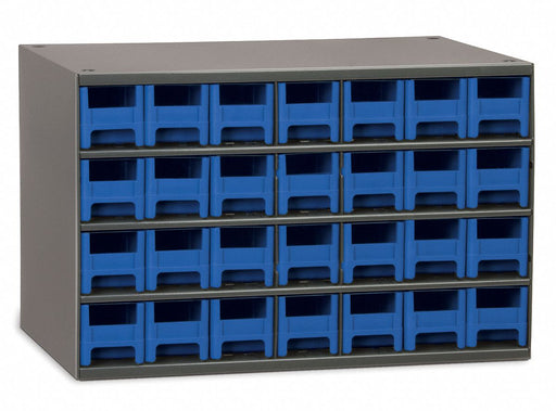 G2389 Bin Cab 28BlueDrwr Gray 11 H BlueDrwr