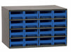 G2391 Bin Cab 16BlueDrwr Gray 11 H BlueDrwr