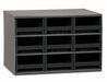 G2393 Bin Cab 9BlackDrwr Black 11 H BlackDrwr