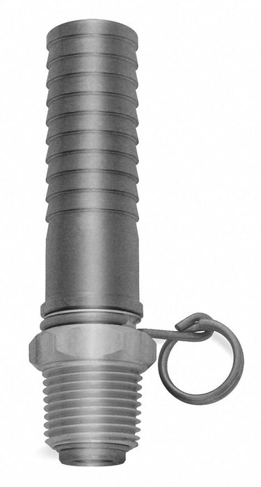 Swivel Hose Adapter SS 3/4 x 1/2 