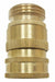 Hose Adapter Brass 3/4 x 3/4 