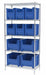 G3474 Bin Shlvng 18inx74inx36in Blue