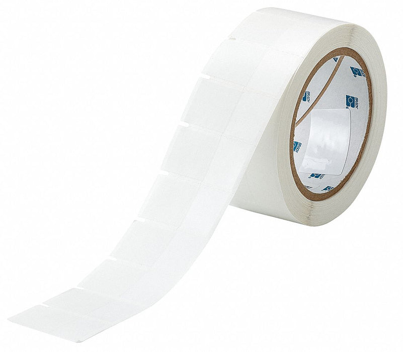 Pre-Cut Label Stock Roll White Matte