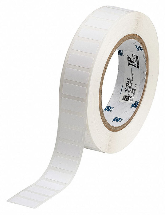 Pre-Cut Label Stock Roll White Matte