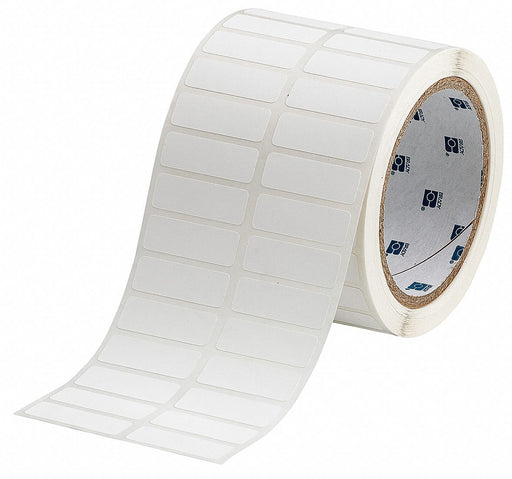 Label White Blank Polypropylene